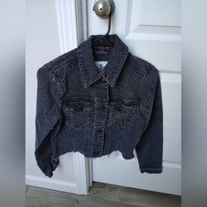 NWOT Hollister Jean Crop Jacket